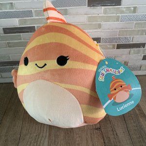 NEW Squishmallow Lucienne the Fish 8" AUTHENTIC KellyToy plush Easter gift toy